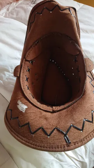 Sombrero vaquero marrón