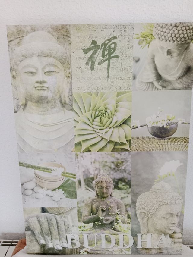 Cuadro Buda Zen 3 Piezas