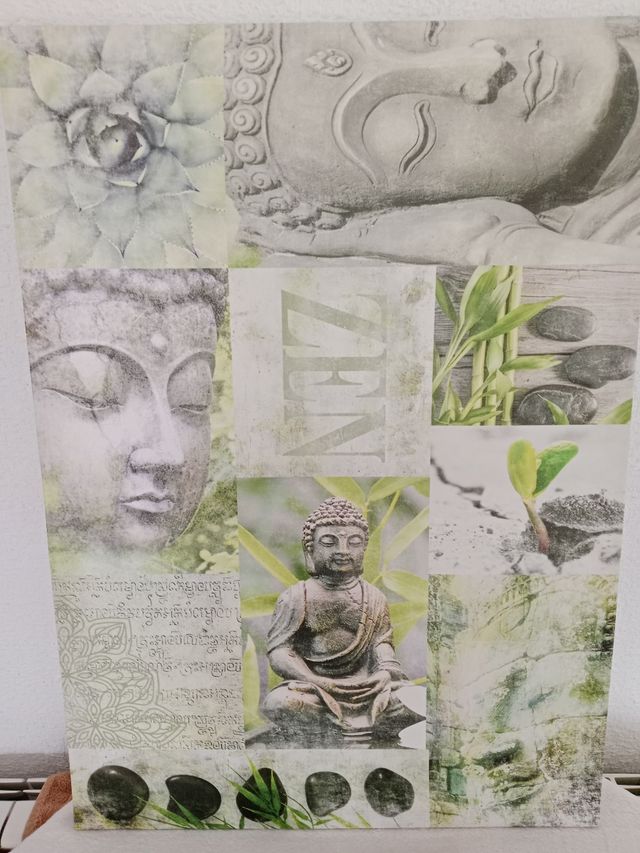 Cuadro Buda Zen 3 Piezas