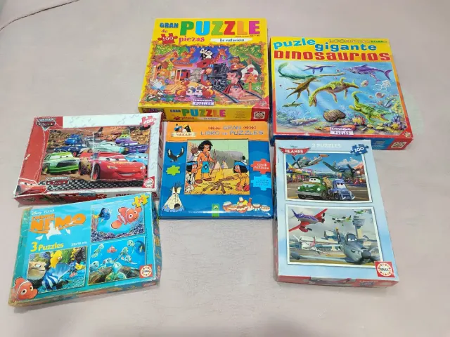 Lote Puzzles Infantiles