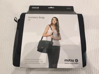 Bolso Mutsy Negro para Bebé