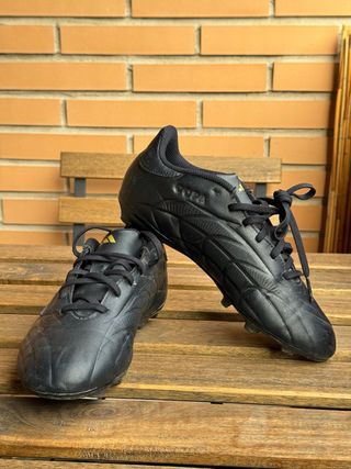 Zapatillas Fútbol Adidas Niño Negras