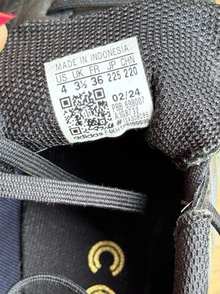 Zapatillas Fútbol Adidas Niño Negras