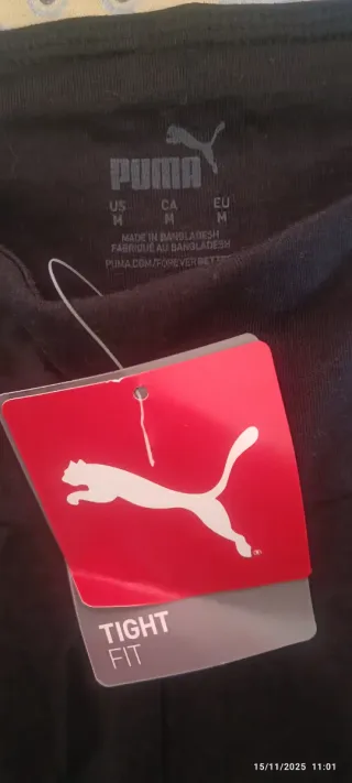 Pantalón corto Puma negro