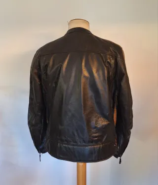 Chaqueta motera cuero Highway 1