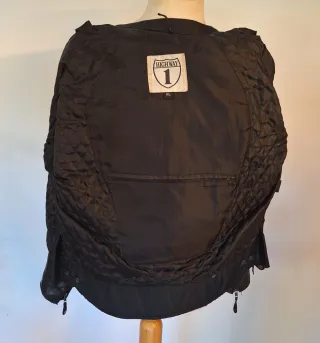 Chaqueta motera cuero Highway 1