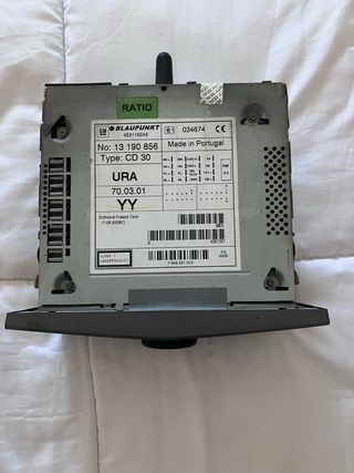 Radio CD 30 Opel Astra H