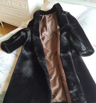 Abrigo Mouton Negro