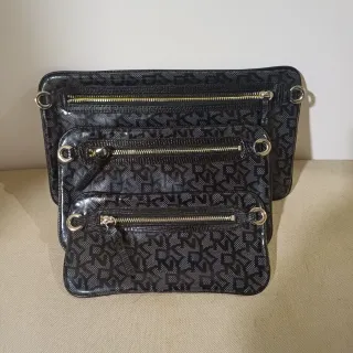 Monederos DKNY Negro Set 3