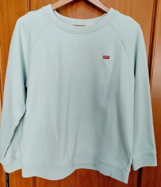 Sudadera Levi's mujer azul claro