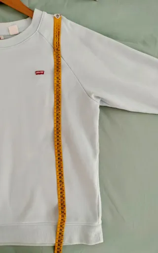 Sudadera Levi's mujer azul claro