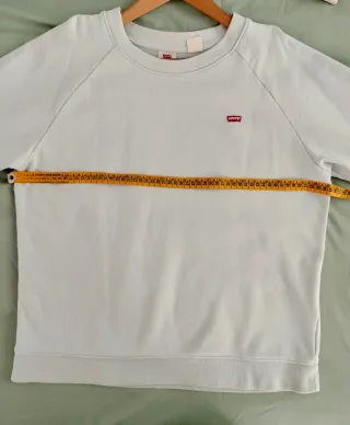 Sudadera Levi's mujer azul claro