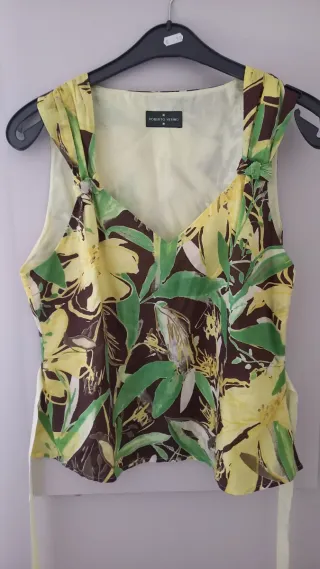 Blusa Roberto Verino floral