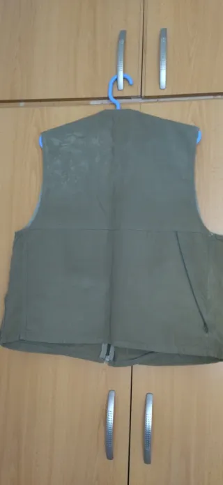 Giubbotto da pesca verde oliva