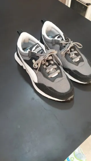 Scarpe Puma Uomo Tg 44 Grigio Nero