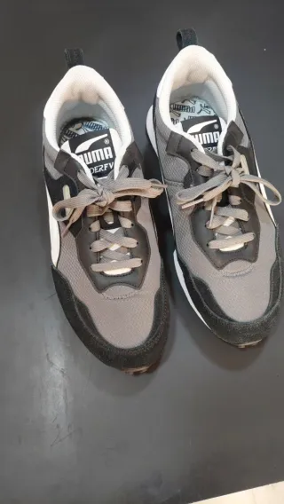 Scarpe Puma Uomo Tg 44 Grigio Nero