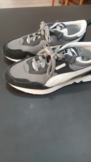 Scarpe Puma Uomo Tg 44 Grigio Nero