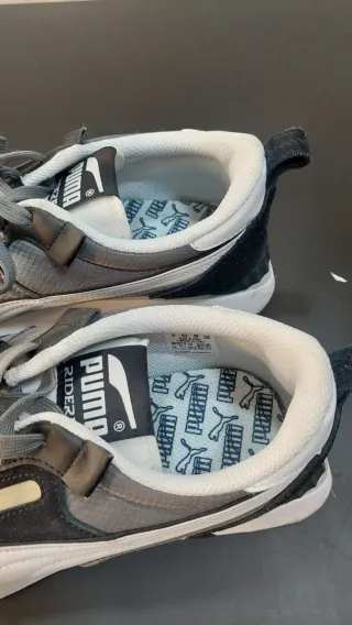 Scarpe Puma Uomo Tg 44 Grigio Nero