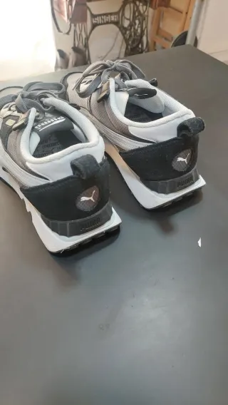 Scarpe Puma Uomo Tg 44 Grigio Nero