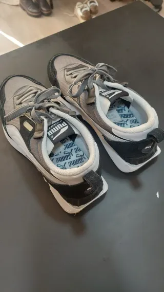 Scarpe Puma Uomo Tg 44 Grigio Nero