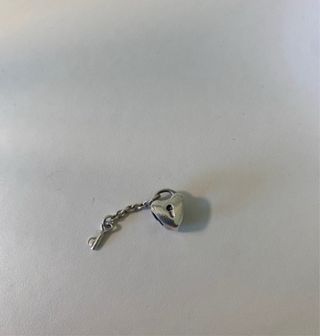 Charm Pandora Cuore Lucchetto Argento
