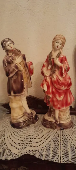 Pareja Figuras Vintage