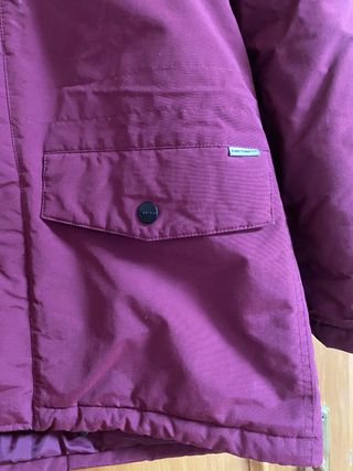 Parka Carhartt Anchorage Granate con Capucha