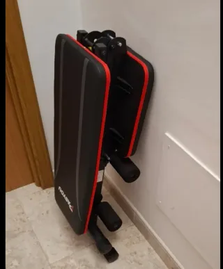 Banco de pesas reclinable plegable