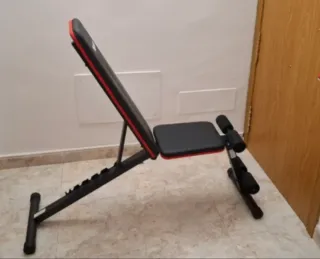 Banco de pesas reclinable plegable