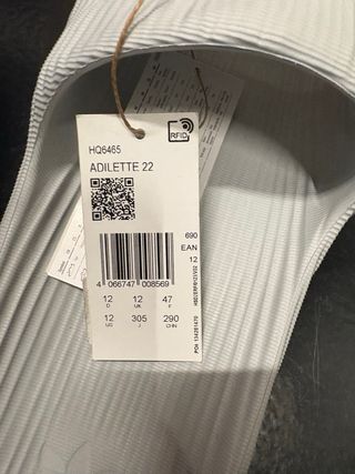 Adidas Adilette 22 Chanclas Blancas