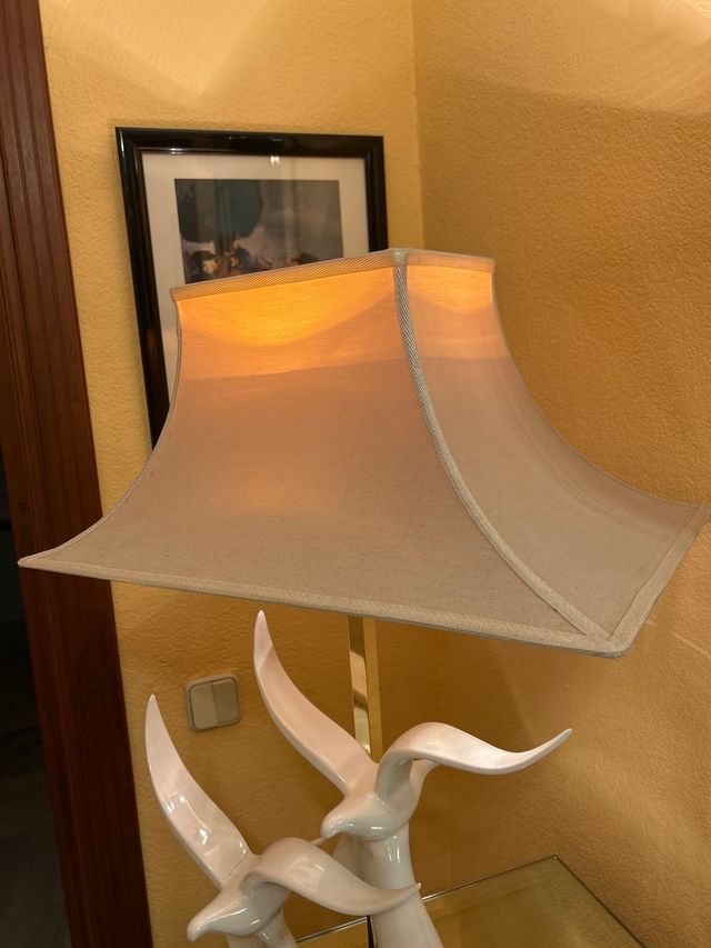 Lampada da tavolo decorativa in ceramica