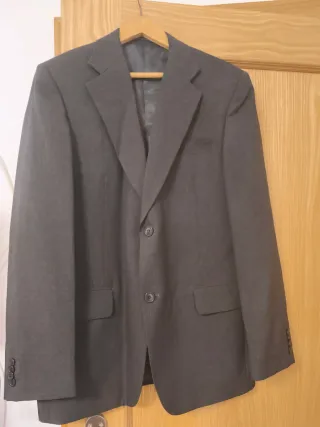 Traje de chaqueta gris