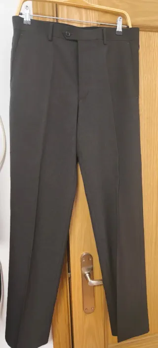 Traje de chaqueta gris