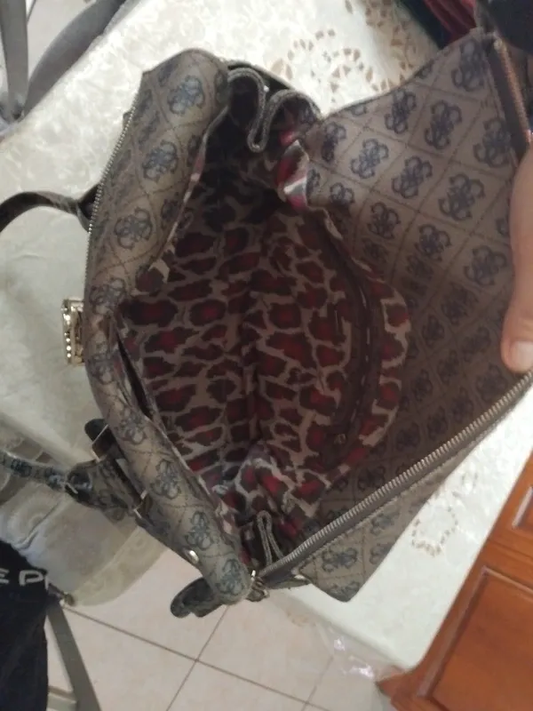 Borsa Guess Beige/Marrone