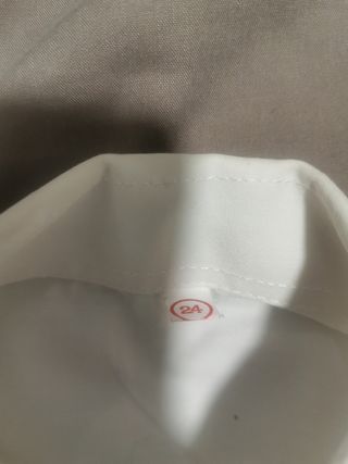 Camisa traje campero niño/bebé blanca