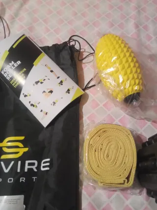 Rodillo masajeador y pelota Elvire Sport