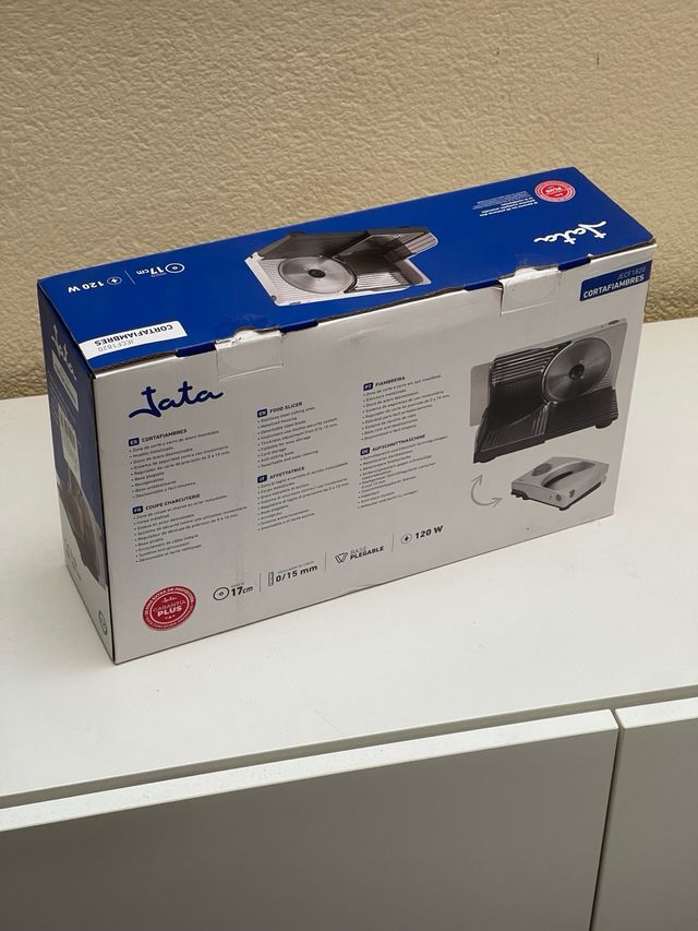 Corta fiambres Jata 17cm 120W