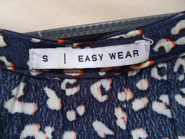 Vestido estampado Easy Wear talla S