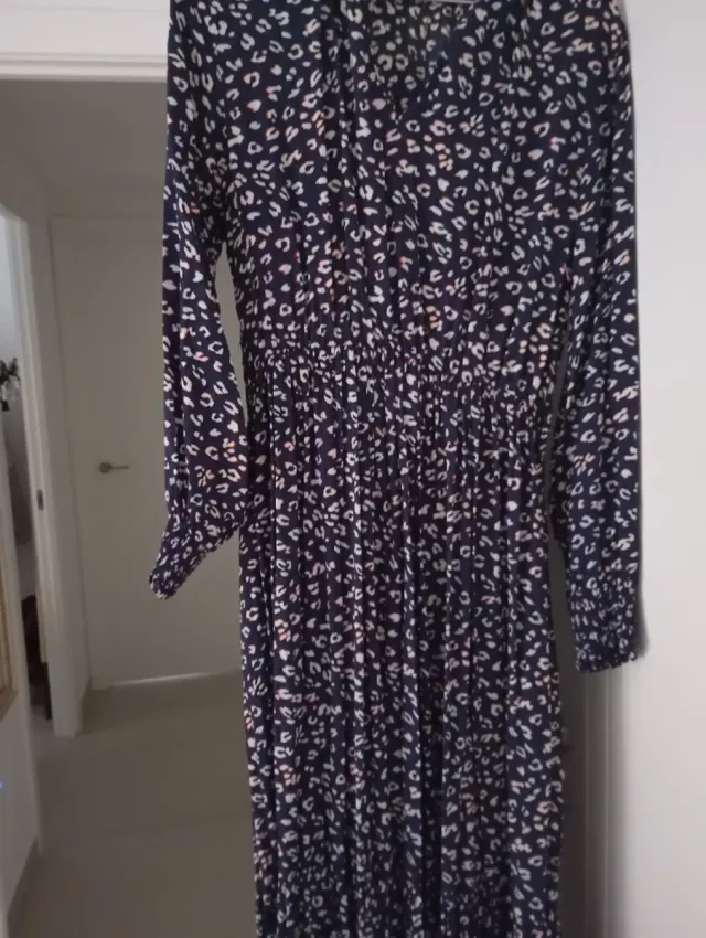 Vestido estampado Easy Wear talla S