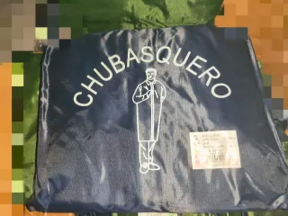 Chubasquero verde hombre