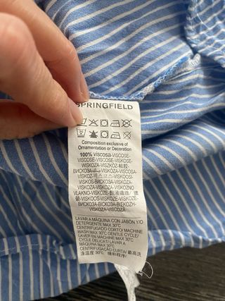 Vestido Verano Rayas Azul y Blanco