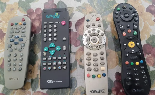 Lote Mandos TV y Equipos Varios desde 2 euros.