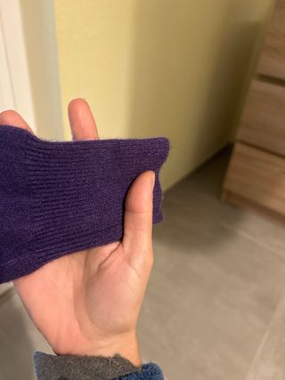 Maglione ragazza viola taglia unica