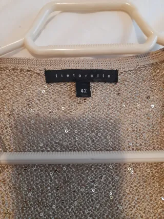 Torera fiesta Tintoreto Talla 42 Oro