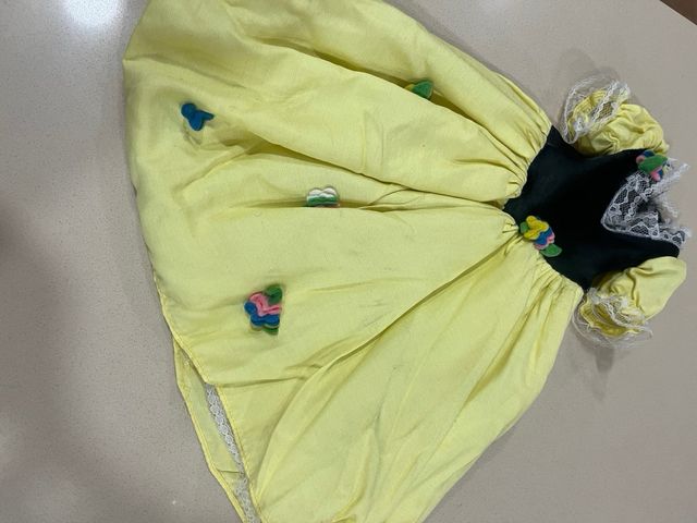 Vestido Blancanieves para la Muñeca Nancy