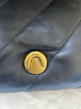 Borsa Pinko Love Maxi Pelle Nera