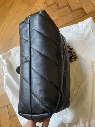 Borsa Pinko Love Maxi Pelle Nera