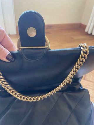 Borsa Pinko Love Maxi Pelle Nera