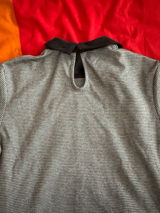 Blusa Maternidad Manga Media Gris y Negra + regalo