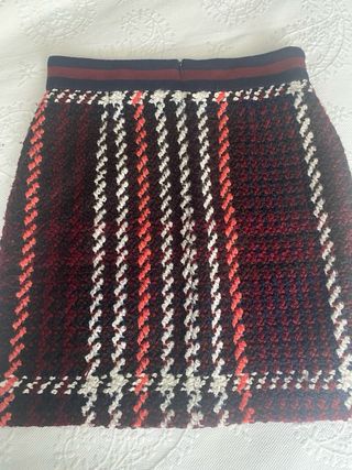Minifalda El Ganso Tartán Multicolor